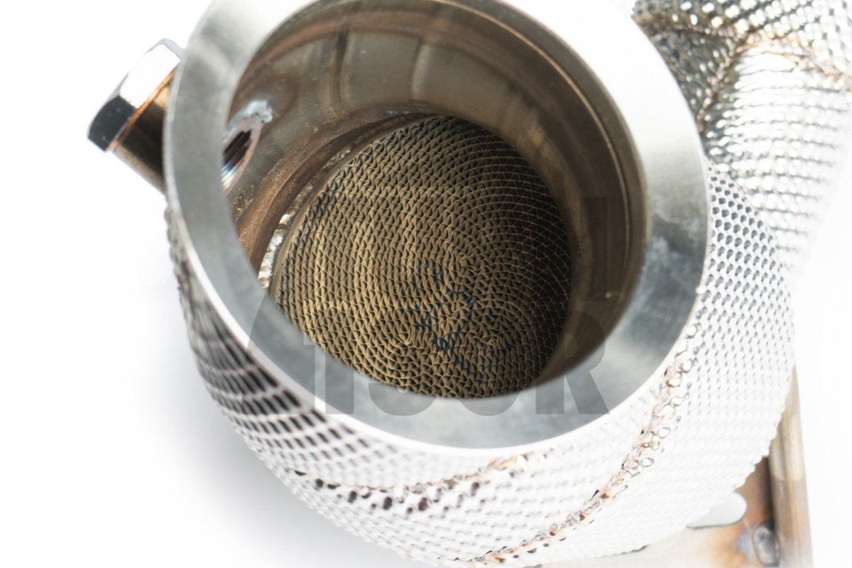 CTS Turbo-Katalysatoren mit hohem Durchfluss Downpipes Mercedes C63 AMG W205