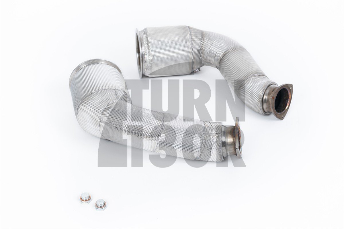 Lamborghini Urus Milltek Large Bore Downpipes and Hi-Flow Sports Cats Lamborghini Urus Milltek Large Bore Downpipes and Hi-Flow Sports Cats