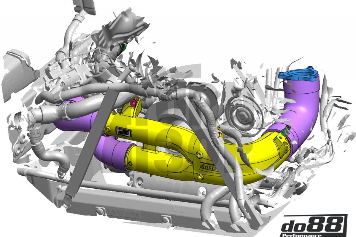 Charge Pipe Kit for BMW M3 G80 / M4 G8x and X3M / X4M F9x Do88 Charge Pipe Kit for BMW M3 G80 / M4 G8x and X3M / X4M F9x Do88
