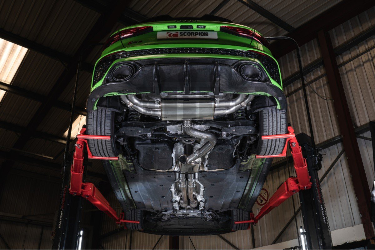 Scorpion Catback Exhaust for Audi RS3 8Y Sedan Scorpion Catback Exhaust for Audi RS3 8Y Sedan