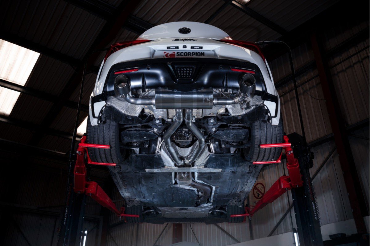 Scorpion Exhaust GPF Back for Toyota Supra GR 3.0 A90 Mk5 Scorpion Exhaust GPF Back for Toyota Supra GR 3.0 A90 Mk5