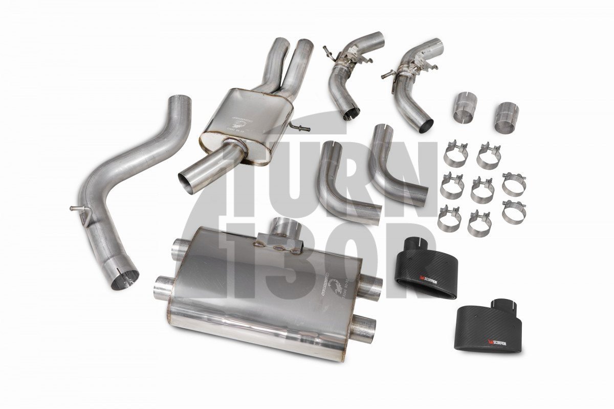 Scorpion Catback for Audi RS3 8V.5 Sportback No GPF Scorpion Catback for Audi RS3 8V.5 Sportback No GPF