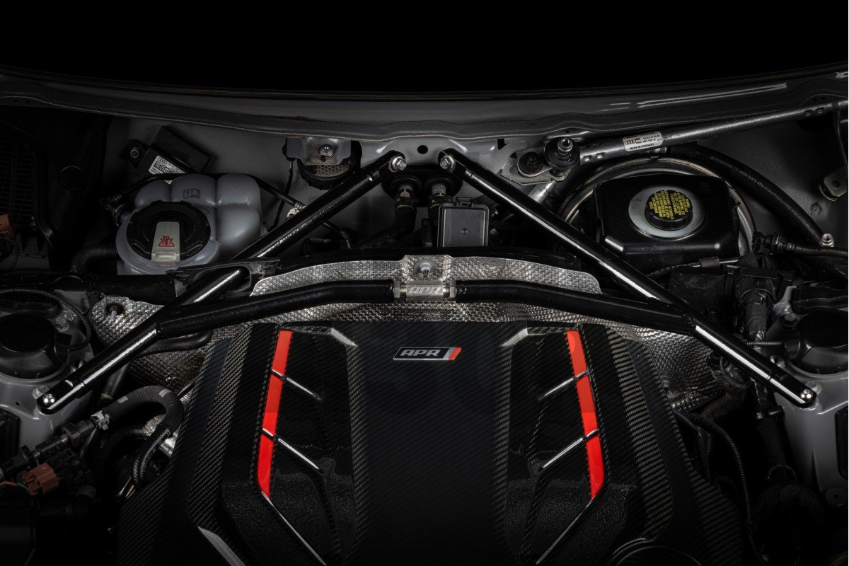 APR Front Strut Tower Brace for Audi S4 - RS4 B9 and S5 - RS5 8F APR Front Strut Tower Brace for Audi S4 - RS4 B9 and S5 - RS5 8F