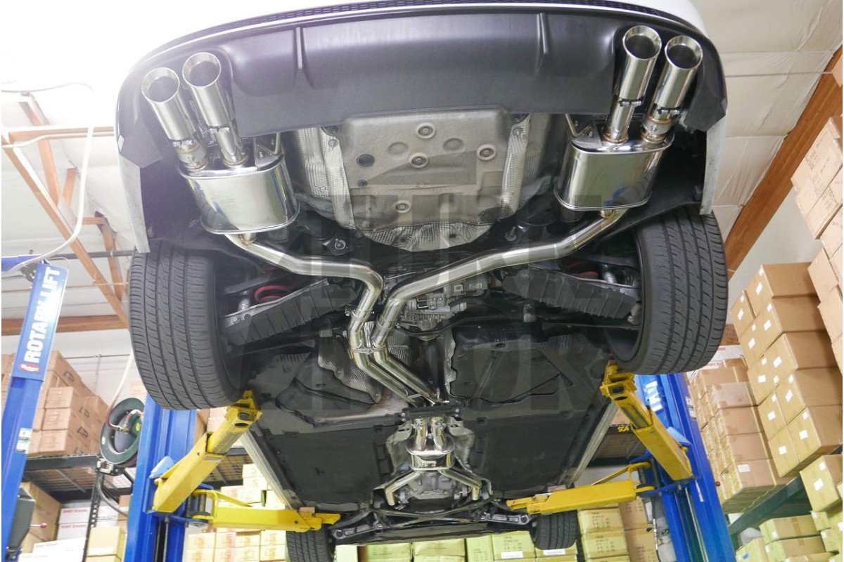 Armytrix Valvetronic Catback Exhaust System for Audi S4 B9 Armytrix Valvetronic Catback Exhaust System for Audi S4 B9