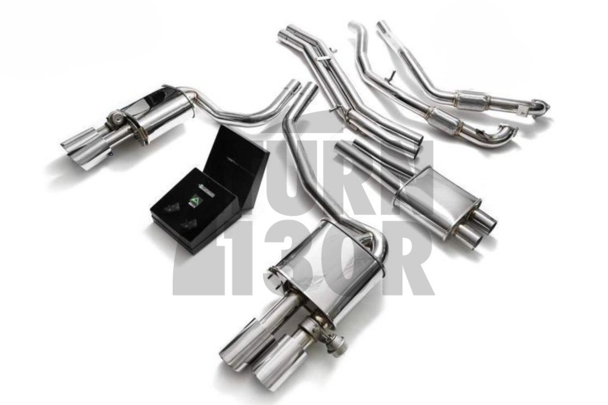 Armytrix Valvetronic Catback Exhaust System for Audi S4 B9 Armytrix Valvetronic Catback Exhaust System for Audi S4 B9