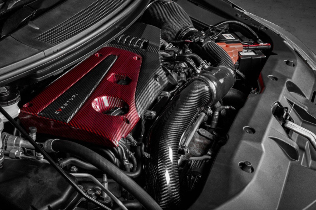 Eventuri Carbon Fiber Turbo Inlet Tube for Honda Civic Type R FK2 Eventuri Carbon Fiber Turbo Inlet Tube for Honda Civic Type R FK2