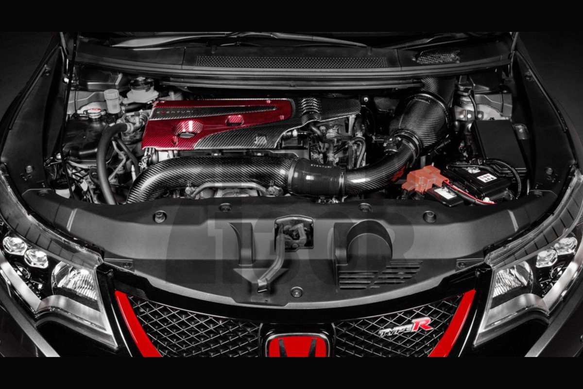Eventuri Carbon Fiber Turbo Inlet Tube for Honda Civic Type R FK2 Eventuri Carbon Fiber Turbo Inlet Tube for Honda Civic Type R FK2
