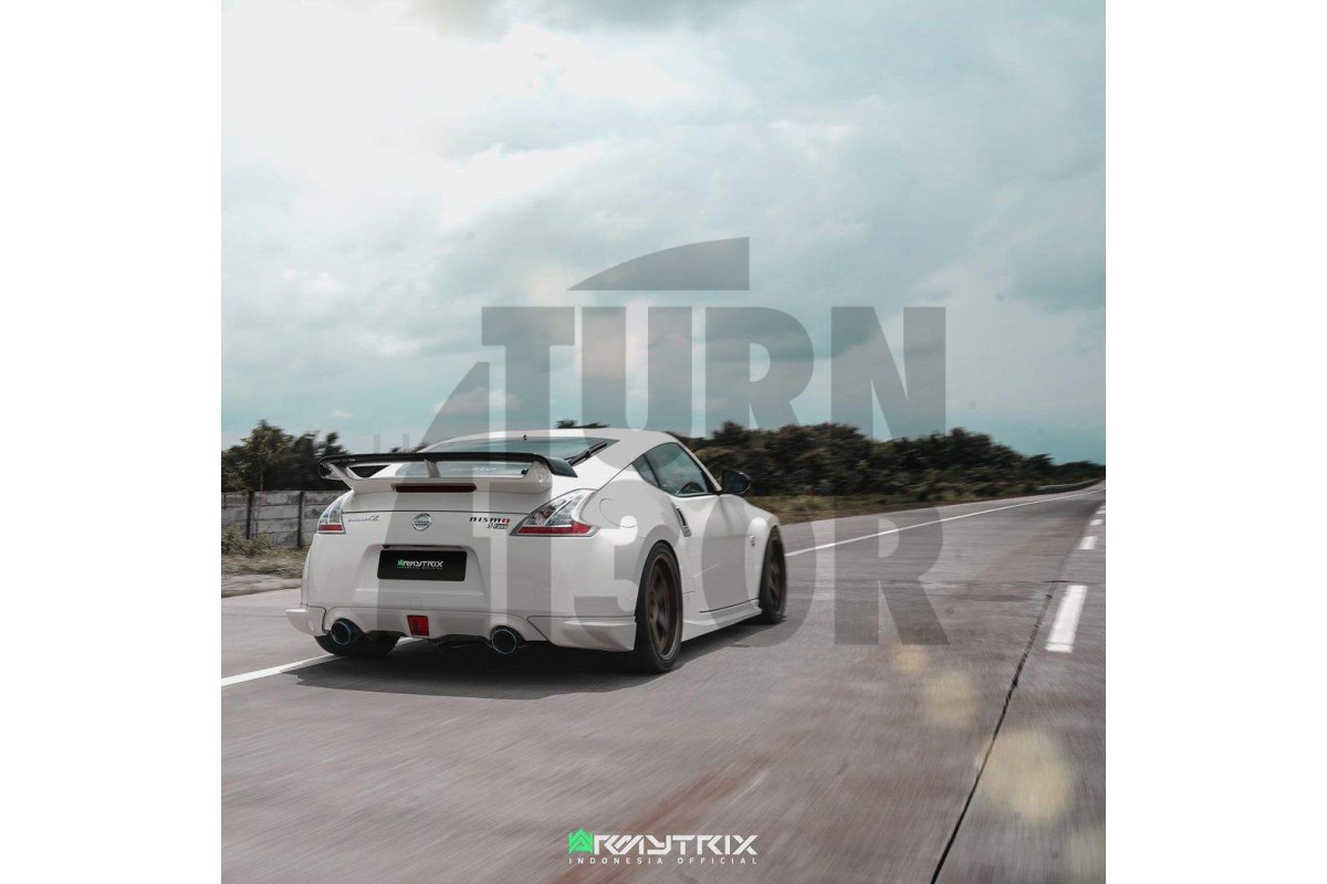 Armytrix Valvetronic Catback Exhaust System Nissan 370Z Armytrix Valvetronic Catback Exhaust System Nissan 370Z