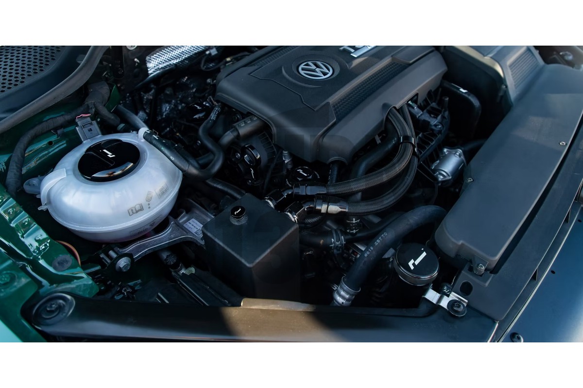 Racingline Remote Washer Fill Relocate Bottle for Golf 8 R - S3 8Y MQB EVO EA888.4