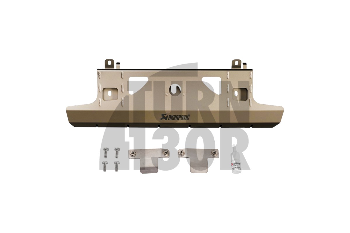 Akrapovic Titanium Exhaust Insulation Heat Shield for Porsche 992 Turbo - S