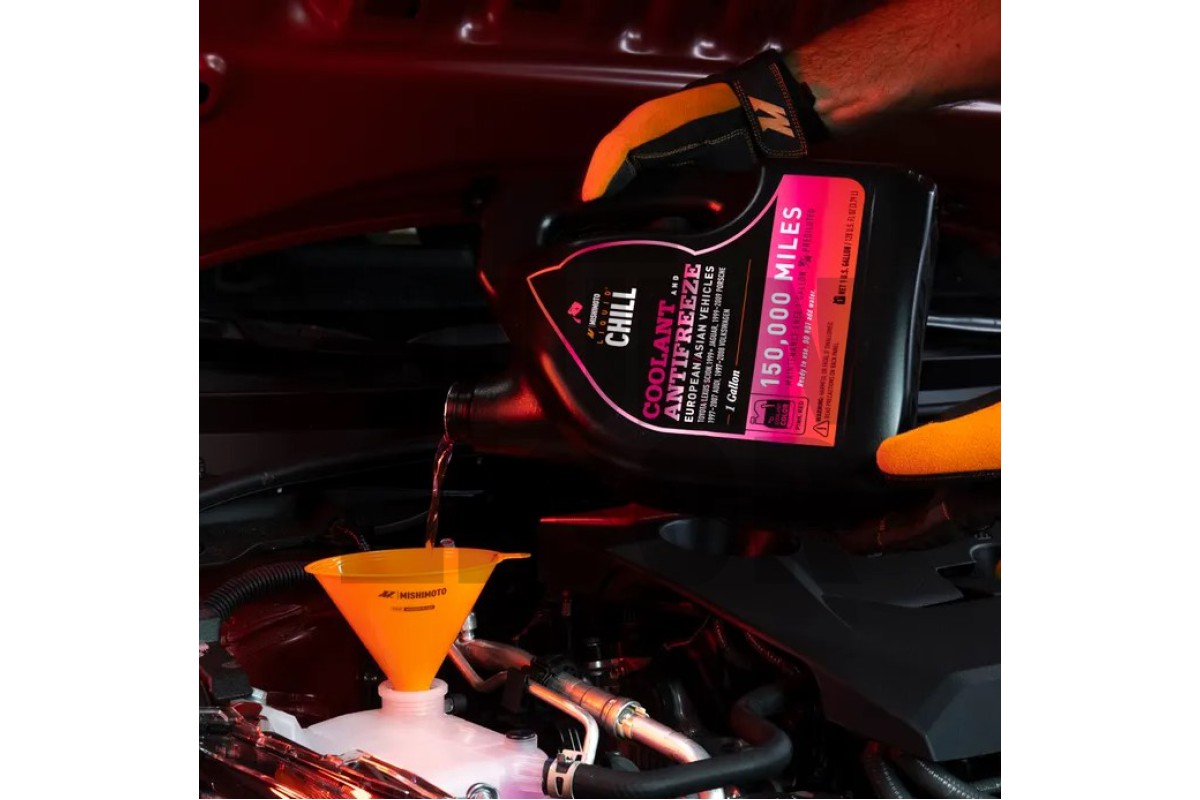Mishimoto Chill G12+ Pink Coolant fluid for Skoda - Seat  - VW - Porsche - Audi