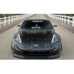 Seibon TS-Style Carbon Fiber Hood for Nissan 370Z