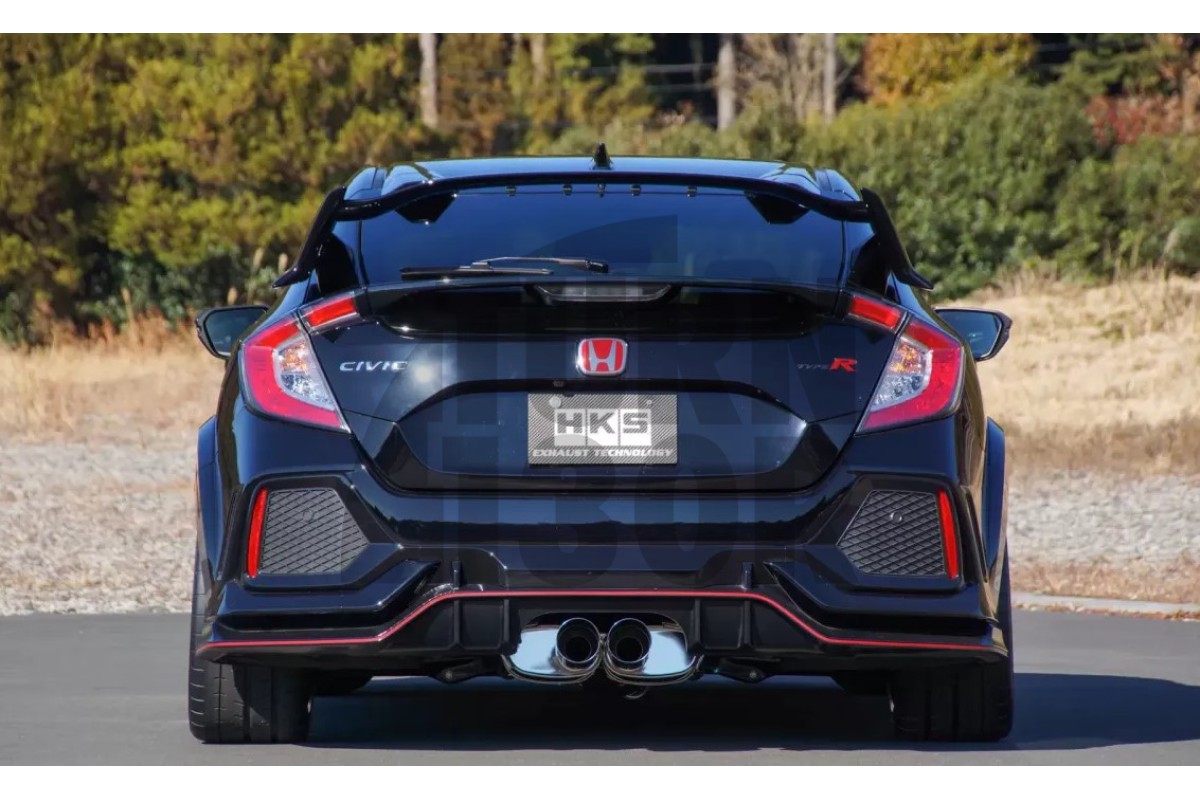 HKS Legamax Premium Catback Exhaust for Honda Civic Type R FK8