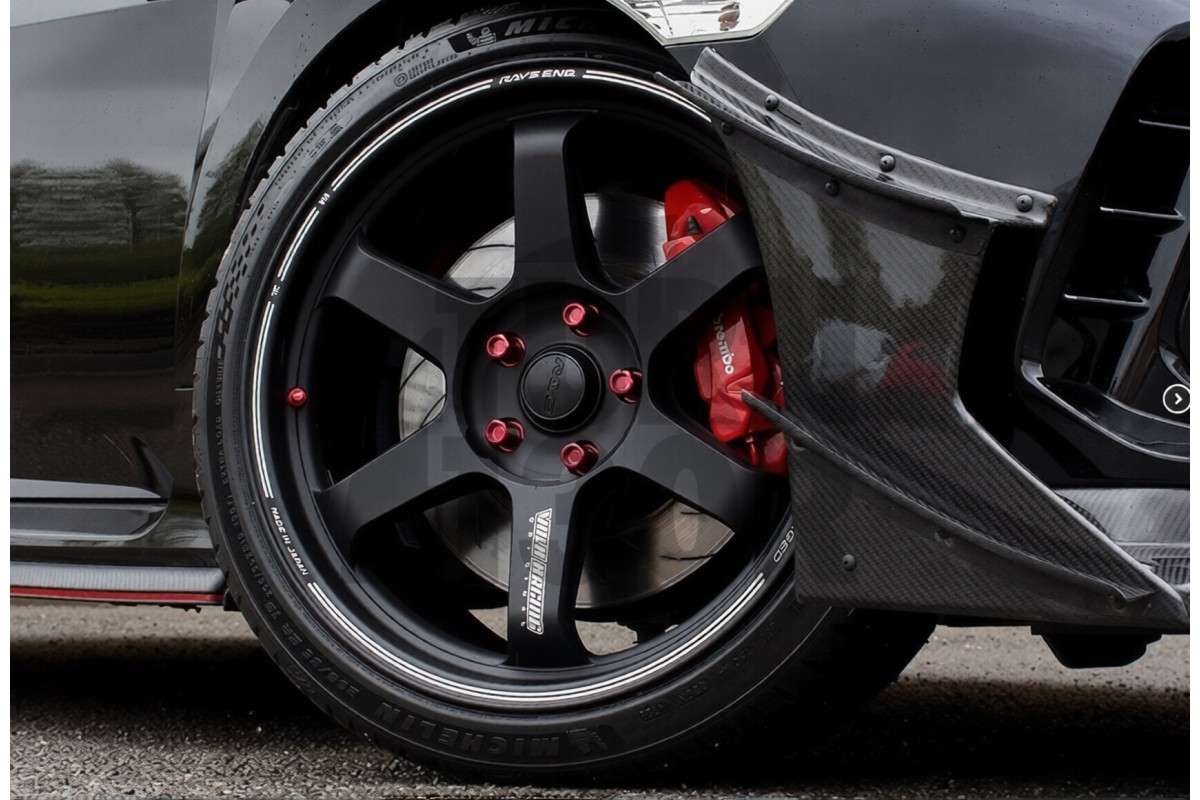 Rays Dura-Lock Wheels Nuts 12x125 / 12x150 / 14x150 in Red - Blue & Black