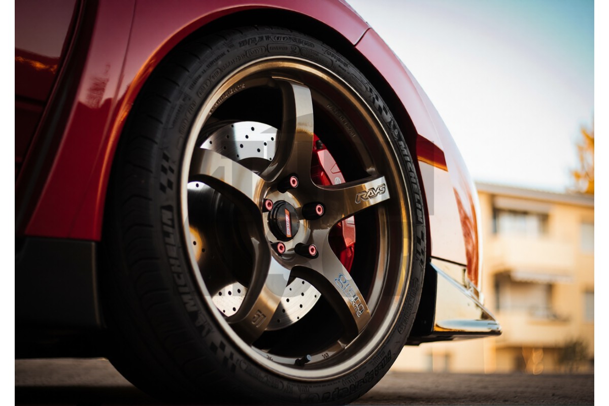 Rays Formula Wheels Nuts 12x125 - 12x150 - 14x150 in Red, Blue & Black