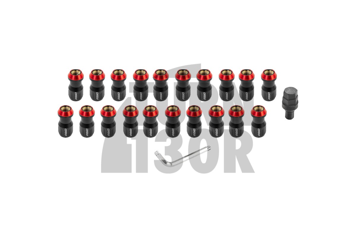 Rays Formula Wheels Nuts 12x125 - 12x150 - 14x150 in Red, Blue & Black