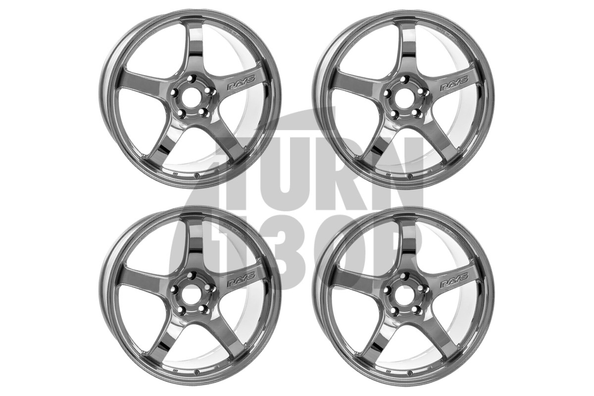 Wheels Rays Gram Lights 57CR 19x9.5 et 19x10.5 - 5x112 / Glossy Grey for Supra Mk5 A90