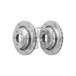Dixcel SD Slotted Rear Brake Discs for BMW 135i F40