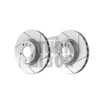Dixcel SD Slotted Front Brake Discs for BMW 135i F40