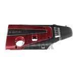 Honda Civic Type R FK2 / FK8 Kohlefaser / Rote Kevlar Motorabdeckung von Eventuri