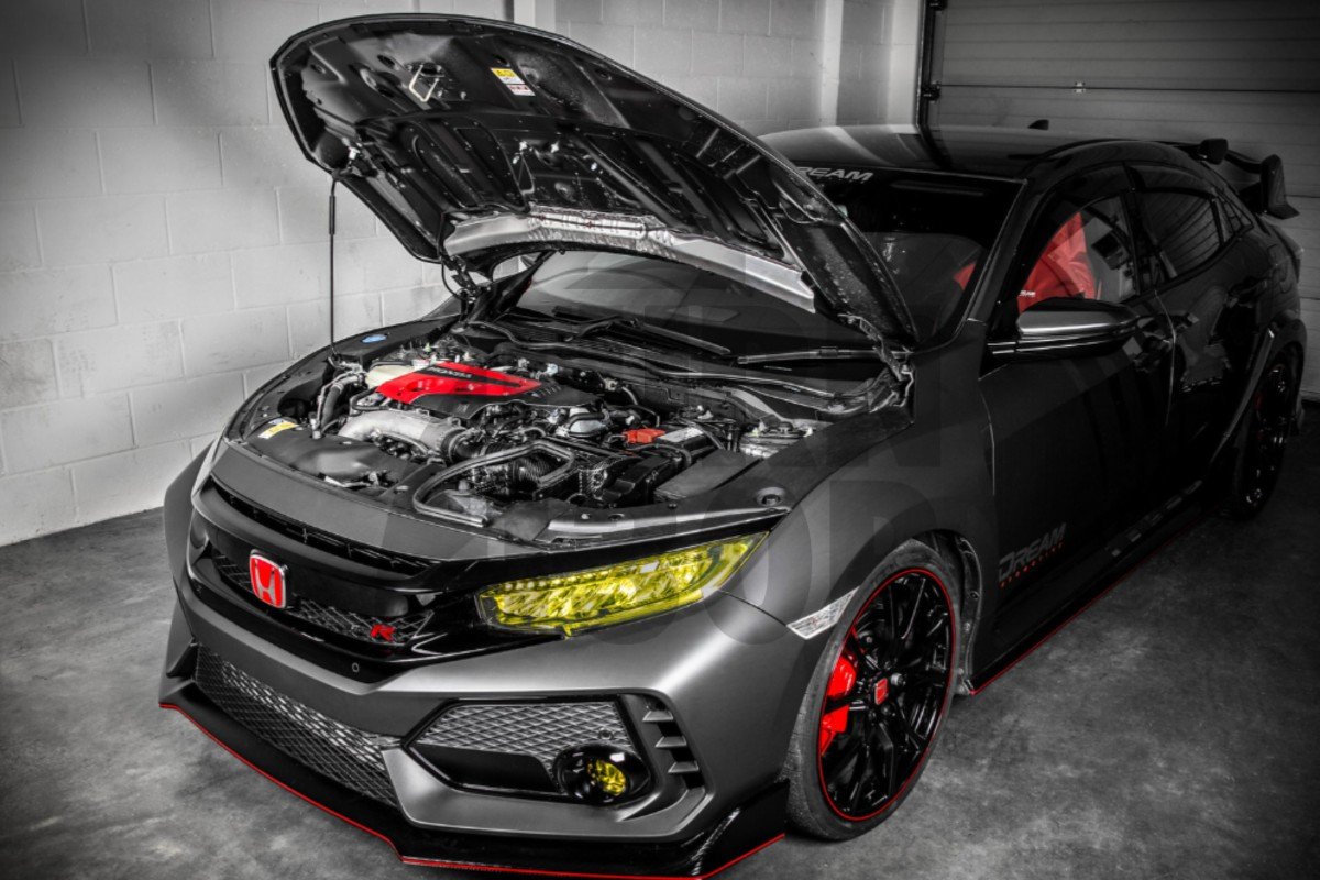 Eventuri Kohlefaser Ansaugsystem für Honda Civic Type R FK8 Eventuri Kohlefaser Ansaugsystem für Honda Civic Type R FK8