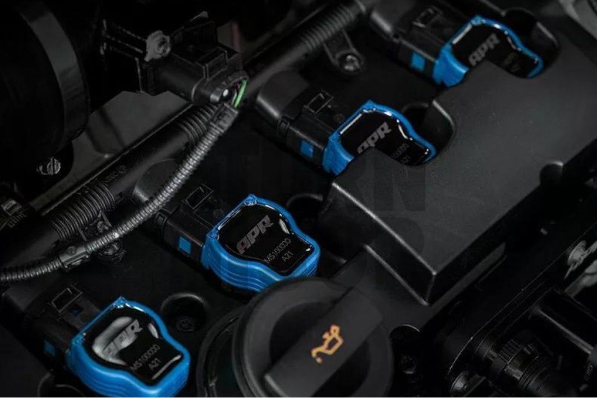 Blaue Spulenpakete für S3 8P / Golf 5 - 6 GTI / Golf 6 R / Leon 2 Cupra 2.0 TFSI EA113 / EA888.1 APR Blaue Spulenpakete für S3 8P / Golf 5 - 6 GTI / Golf 6 R / Leon 2 Cupra 2.0 TFSI EA113 / EA888.1 APR