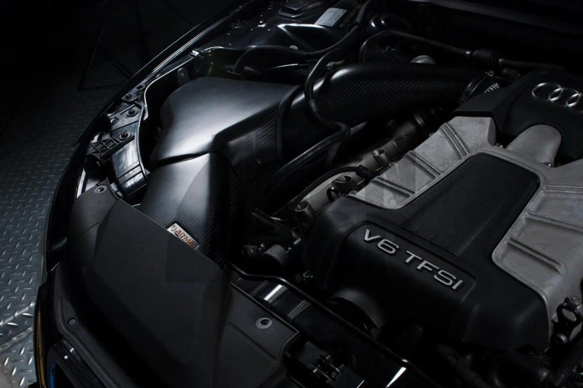 Armaspeed Kohlefaser Lufteinlass Audi S4 / S5 B8 3.0 TFSI Armaspeed Kohlefaser Lufteinlass Audi S4 / S5 B8 3.0 TFSI