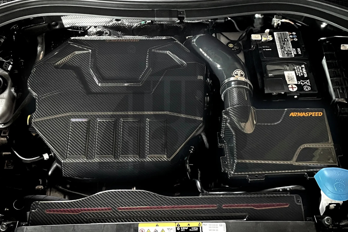 Armaspeed Carbon Fiber Air Intake for Golf MK VIII R & GTI Armaspeed Carbon Fiber Air Intake for Golf MK VIII R & GTI