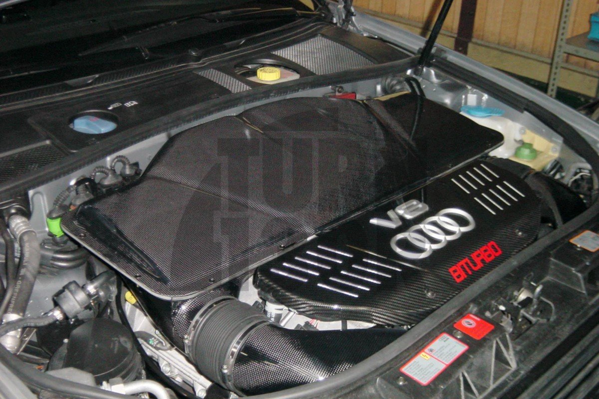 Gruppe M Kohlefaser Ansaugsystem für Audi RS6 C5 Gruppe M Kohlefaser Ansaugsystem für Audi RS6 C5