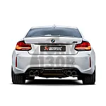 Akrapovic Evolution Line Titan Auspuff für BMW M2 Comp F87