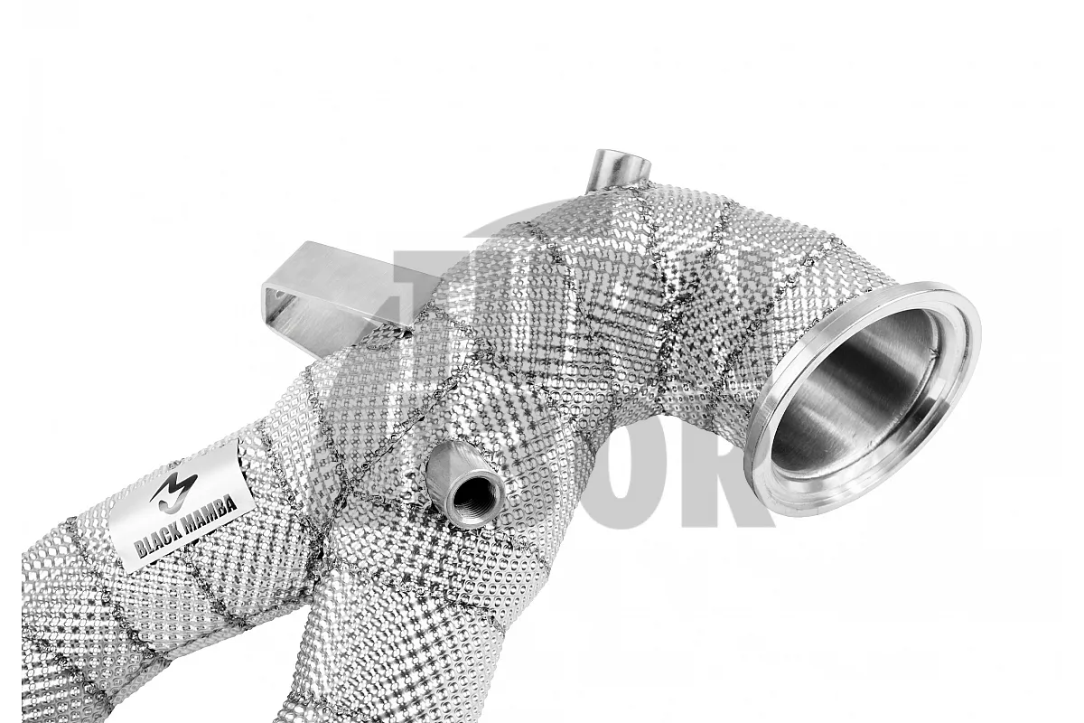 Black Mamba Decat Downpipe for Audi TTRS 8S & RS3 8V.5