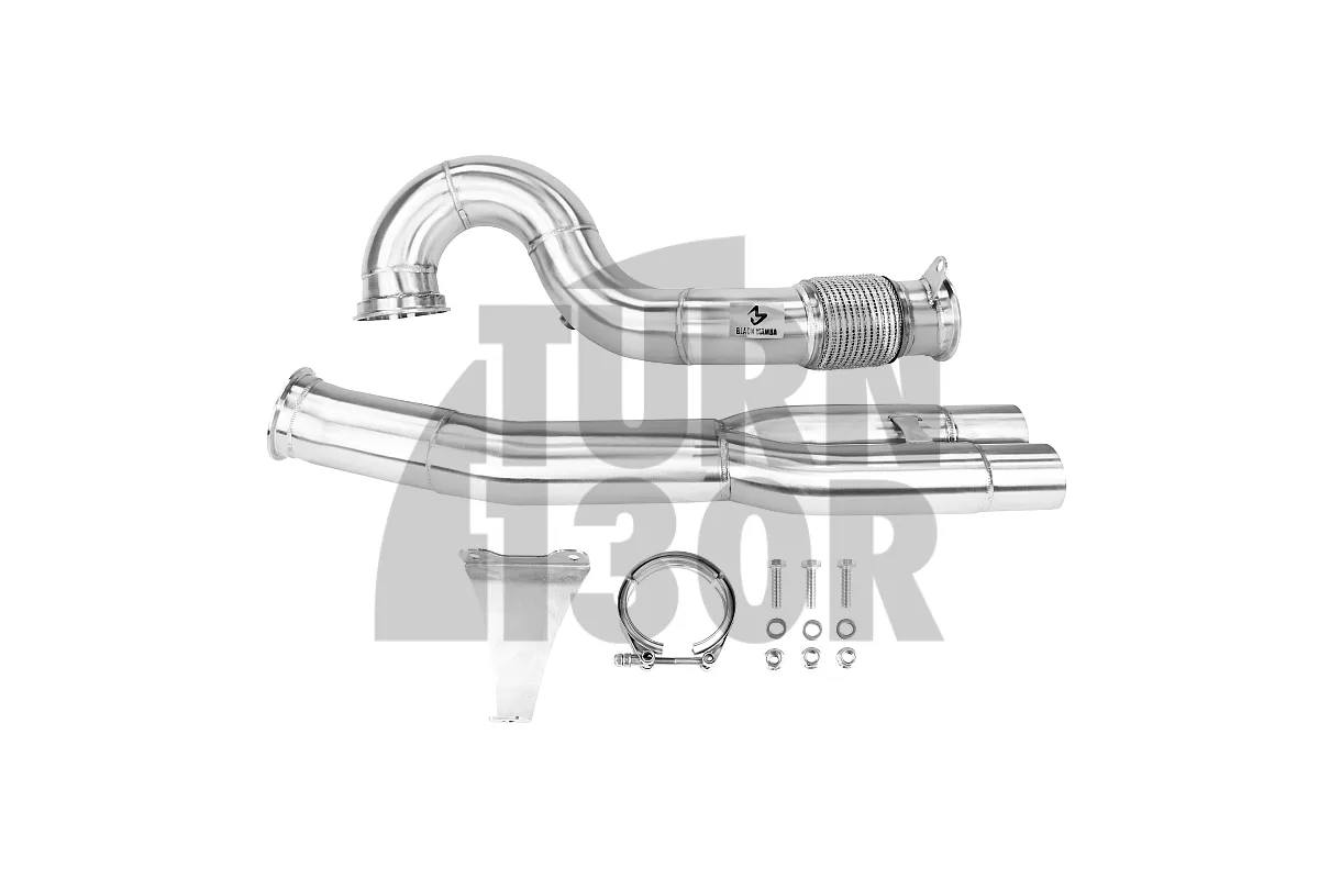 Black Mamba Decat Downpipe for Audi RS3 8V.5 & TTrs 8s (No OPF) 