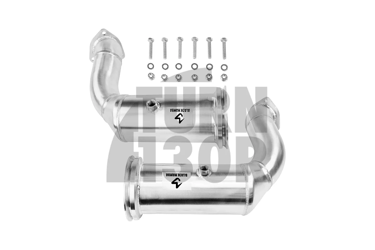 Black Mamba Decat Downpipes for Lamborghini Urus - Audi RSQ8 - Cayenne 4.0T