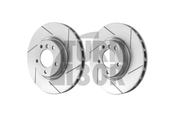 Dixcel SD Slotted Front Brake Discs for BMW 135i F40