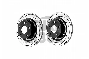 Tarox F2000 Rear Brake Discs for Honda Civic Type R FK8 
