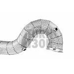 Black Mamba Decat Downpipe for Audi RS3 8V.5 & TTrs 8s